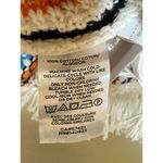 Lou & grey Women's Size L Multi Striped Fringe Sweater Tank Pullover EUC Photo 4