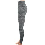 Lululemon Black White Printed Geometric Yoga Workout Athletic Leggings Size M Size M Photo 1