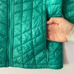 The North Face  Green Blue Emerald Thermoball Puffer Jacket Coat Women's size XS Photo 4