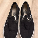 Vans  Black Canvas Slip-On Sneakers Photo 0