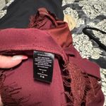 ASTR Elegant Burgundy Sleeveless Dress Photo 3