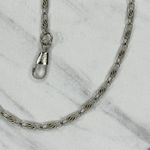 Silver Tone Swirl Chain Purse Strap 47" Crossbody Bag Replacement ✨ Photo 9