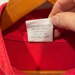 Vintage OSU Ohio State red zip front embroidered logo sweatshirt cardigan Size M Photo 5