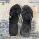 Ancient Greek Sandals Black Minimalist Strappy Sandals Size 38/7.5 Photo 2
