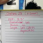 Chelsea28 Geometric Asymmetrical Office Blouse - Size Photo 7