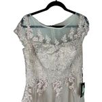 La Femme NWT  Light Blush Lace Embellished  Gown Formal Dress Mother of Bride Photo 12