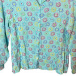 Fresh Produce  Women’s Flower Print Linen Blouse Size Small Photo 3