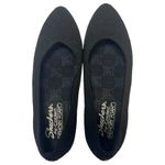 Skechers Shoes Womens 8.5 Black Wedge Slip On Knit Memory Foam Comfort Flats Photo 7