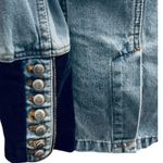 Free People  Denim Seamed & Structured Jacket Size XS Photo 10