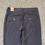 prAna dark gray straight fit Halle pants size 6 Short NWT Photo 4