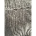 ZARA XSmall Women Moss Green Button Down Oversized Corduroy Shirt Dress Grunge Photo 11