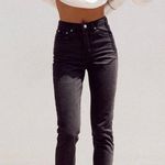 Princess Polly Black High Waisted Jeans Photo 0