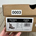 Dr. Martens 1460 Pascal Virginia Leather Boots L6/EUR37 Zinc Grey $170 Photo 9