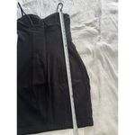 H&M NWT Little Black Dress Emroidery Tank Short Cocktail Going Out Club Mini Photo 4