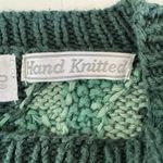 Vintage 90s Paris Sport Club Green White Paisley Ramie Cotton Tunic Sweater Sz M Size M Photo 4