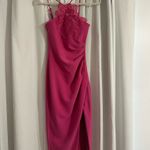 Elliatt  Janelle 3D Midi Dress In Pink XXS  Photo 4