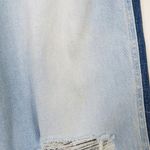 Hollister  Two Tone Ultra High-Rise Mom Jean Vintage Stretch Ripped Jeans Size 15 Photo 5
