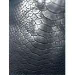 Stella Luce  medium short faux‎ snake skin leather skirt Photo 2