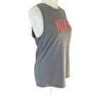  Dri Fit gray tank top with fluorescent orange NIKE lettering summer Photo 2