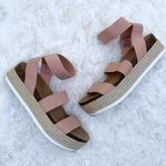 Madden Girl Pink Cybell Espadrille Platform Sandal Photo 0