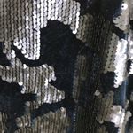 Ro & De NWT Navy Sequin Velvet Top Size M Photo 3