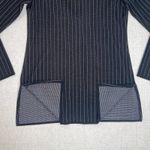 Misook Exclusively  | Vintage Black & White Pinstripe Stretch Knit Blazer | XS Photo 5