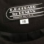 Vintage E.R. Gerard for Renlyn deadstock silk blend blazer/jacket 8/10* Black Photo 6