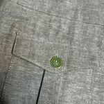 NY&C Linen Blend Safari Shorts Size XXL Patch Pockets Pull On‎ Elastic Waist NWT Green Photo 6