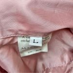 Vintage Mary Kay Consultant Jacket Smock Pink Large L 1988 Long Sleeve Satin Photo 5