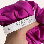 Seafolly Magenta Deep V One Piece Malliot Swimsuit Size 12 Photo 7