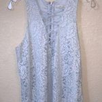 Lovers + Friends  NWT Blue Escape Lace-Up Lace A-Line Mini Dress Photo 5