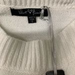 Velvet Heart  Womens White Boat Neck Pullover Long Sleeve Sweater Photo 3