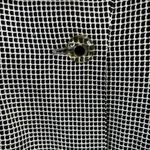 Escada Sz 36 US 6 Blazer Jacket Margaretha Ley Wool Silk Black Check One Button Photo 2