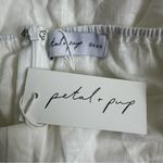 Petal and Pup  Betsy Halterneck Maxi Dress White Medium Photo 7