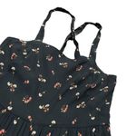 Madewell smocked cropped jumpsuit in flower toss Photo 9