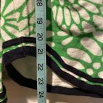 Tory Burch Terry Hoodie Wanda Tunic Green Lace Pattern Navy S 100% cotton Photo 6