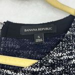 Banana Republic Women's Blouse Shirt Size S Boucle Ruffle Zipper Back Top Photo 4