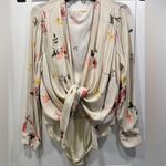 Capulet  Daria floral layered bodysuit, size Medium - EUC! Photo 1