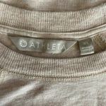 Athleta Sweater Womens XS Tan Soft Modal Long Sleeve Cross Waist Photo 4