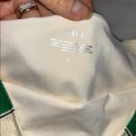 STAUD  Green Ivory Stripe Bikini Photo 4