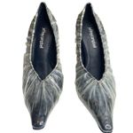 Jeffrey Campbell new ༄ Ikon Plastic Wrapped Pointy Toe Spike Stiletto Pumps ༄ 6M Photo 8