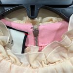 Gucci Authentic  Jersey Ruffled Dress Knee Short Sleeve Puff Interlocking XS Photo 5