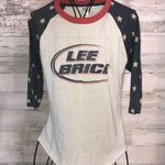 Alternative Alternive Lee Brice American Flag shirt 3/4 sleeve shirt country band medium Photo 0