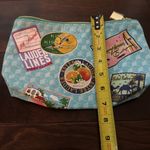 Estée Lauder Estee Lauded Postage Travel Stamp Cosmetic Bag Photo 4