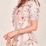 Love Shack Fancy Natasha Dress Multi Patchwork Photo 0