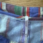 Free People La Paz Striped Cotton Crops Size 2 Photo 2