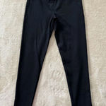 Betabrand Dress Yoga Pull on Pants Black Straight Leg Work Office Size Small Photo 0