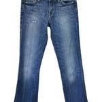 Citizens of Humanity  Pistol Kelly‎ Bootcut Jeans Size 27 Distressed Denim Preppy Photo 0