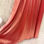 Liv Foster Metallic Poplin Sleeveless A Line Gown Rust Size 6 NWT Wedding Prom Red Photo 2