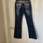 Soundgirl boot cut sz 9 dark blue jewel jeans Photo 11